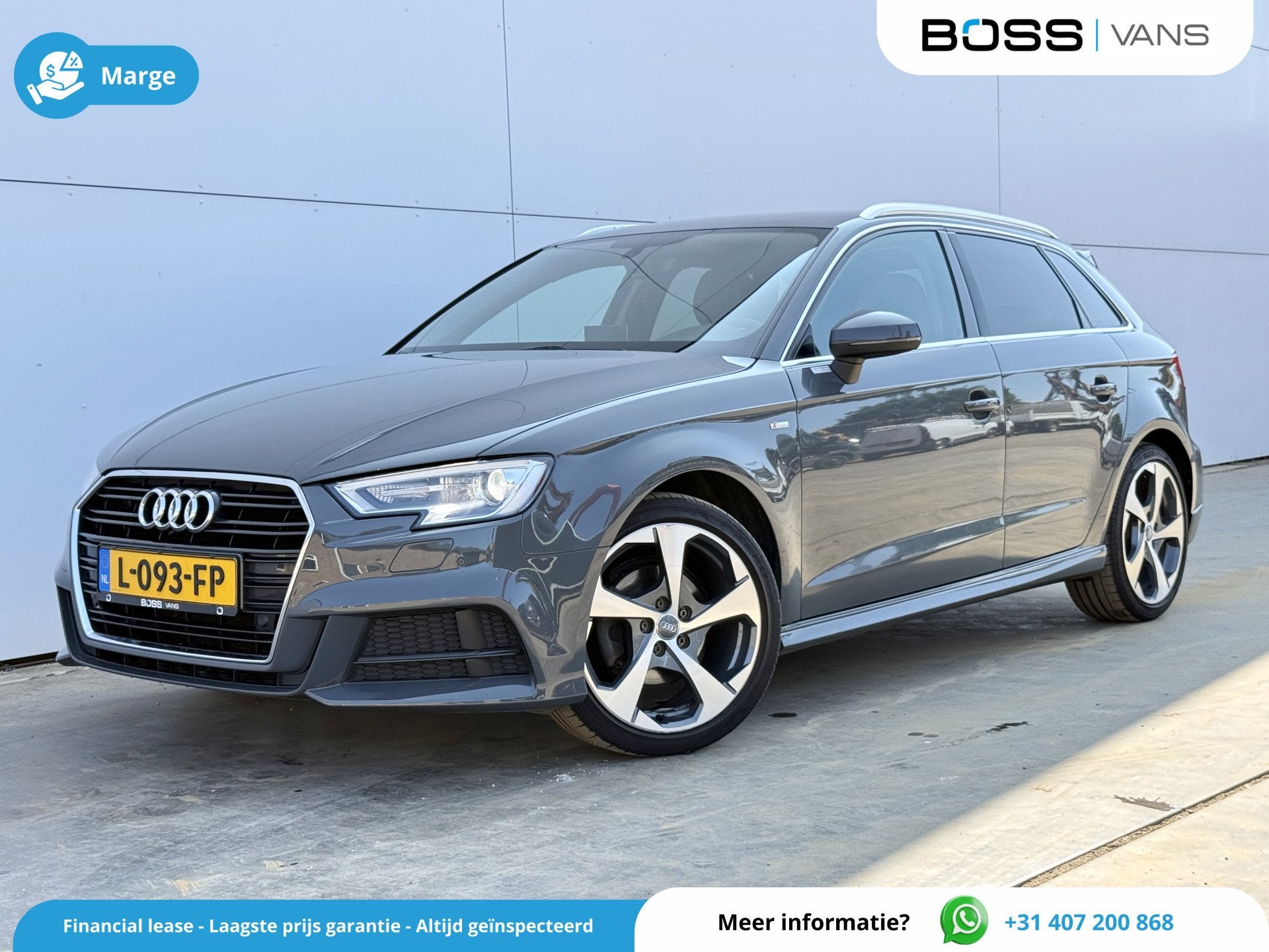 Audi A3 S-line 1.5 TFSI Automaat *EXPORT/HANDEL* Motor tikt/, Argent ou Gris, Achat, 110 kW, Entreprise
