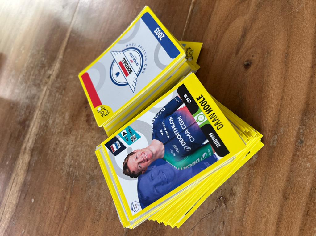 Panini stickers tour de france 2026, Ophalen of Verzenden, Zo goed als nieuw