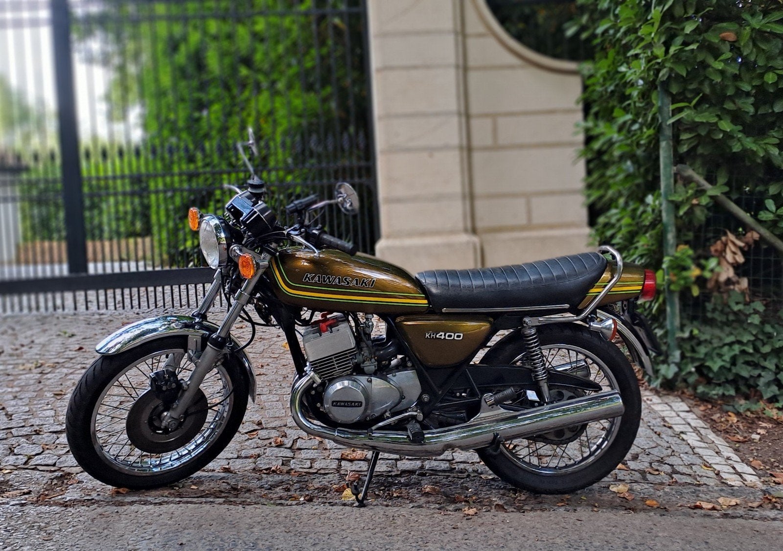 KAWASAKI KH400 A3 1976, Motos, Particulier