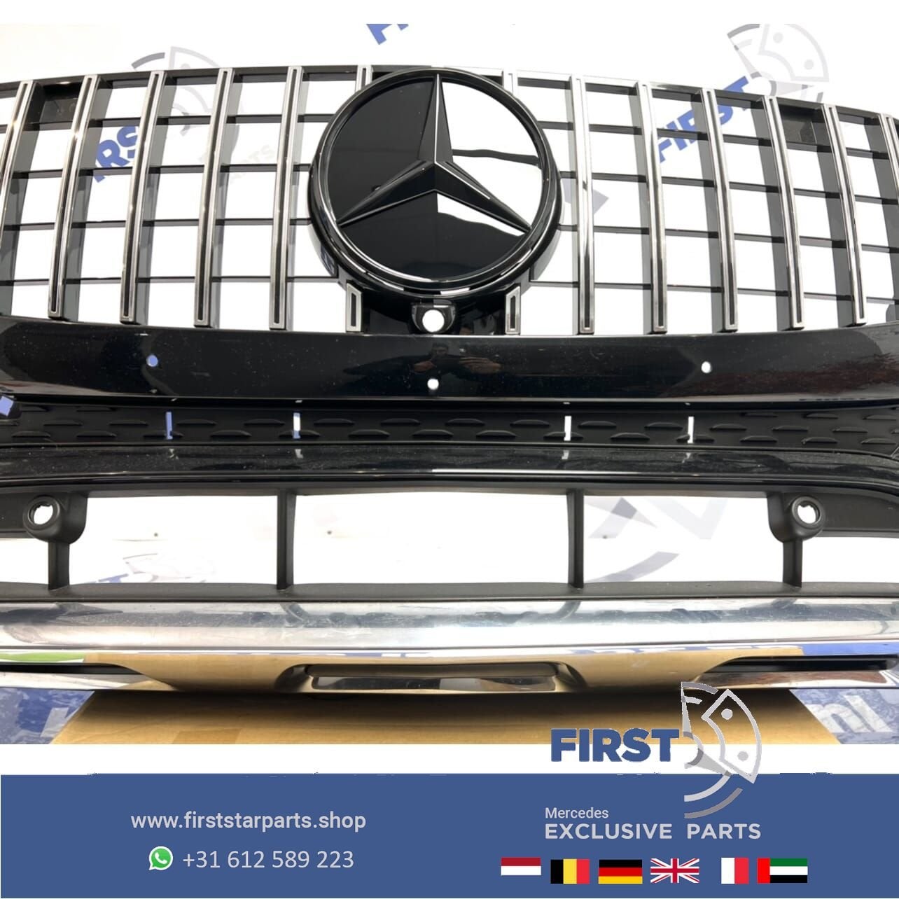 W253 FACELIFT GLC 43 AMG VOORBUMPER COMPLEET Mercedes 2016-2, Utilisé, -, Avant, -