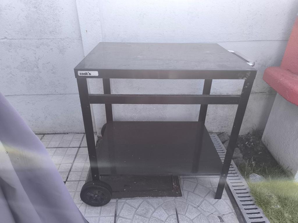 Plancha cook'ncat tafel, Ophalen