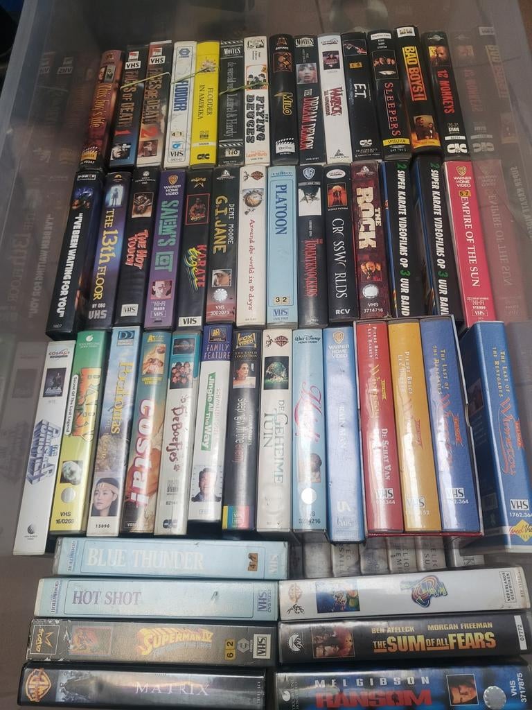 Allerlei VHS videocasettes ., Enlèvement ou Envoi, VHS
