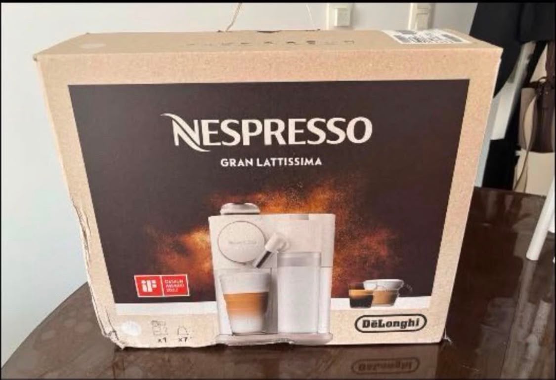 Machine Nespresso Gran Lattissima, Electroménager, Accessoires de machine à café, Neuf, Autres types, Nespresso, Nespresso, Enlèvement