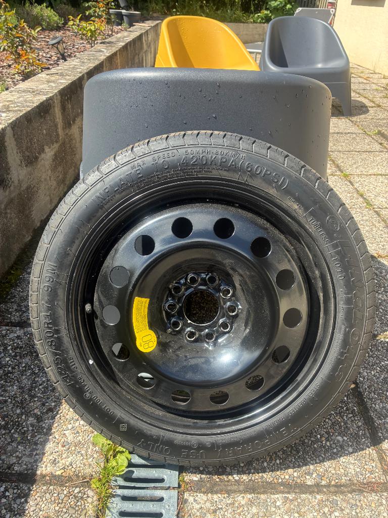 Roue de secours, Autos : Pièces & Accessoires, Pneus & Jantes, Enlèvement, Neuf, Pneus et Jantes