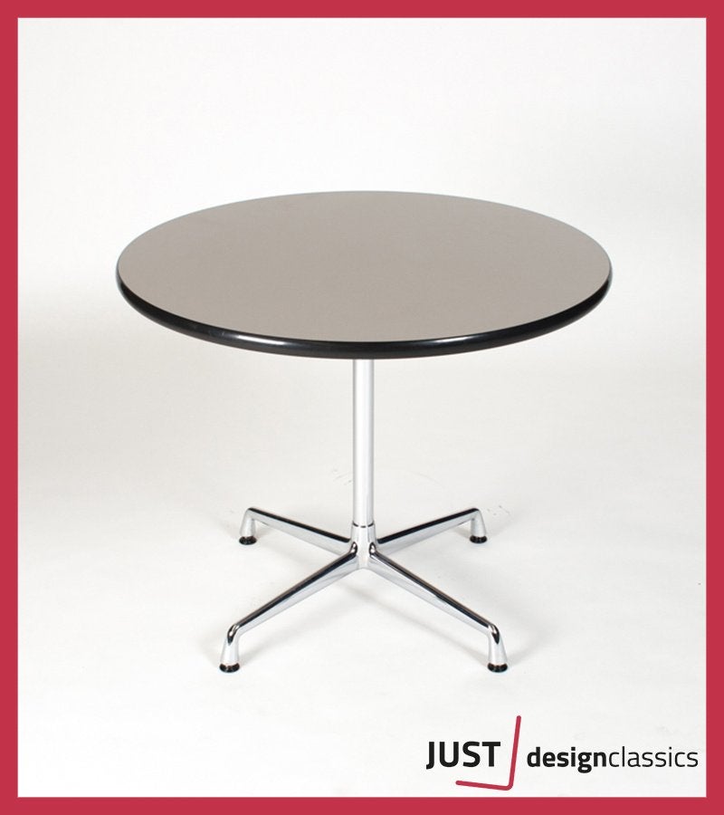 Vitra Eames Contract Table Grijs Chroom 90 cm, Ophalen, Zo goed als nieuw