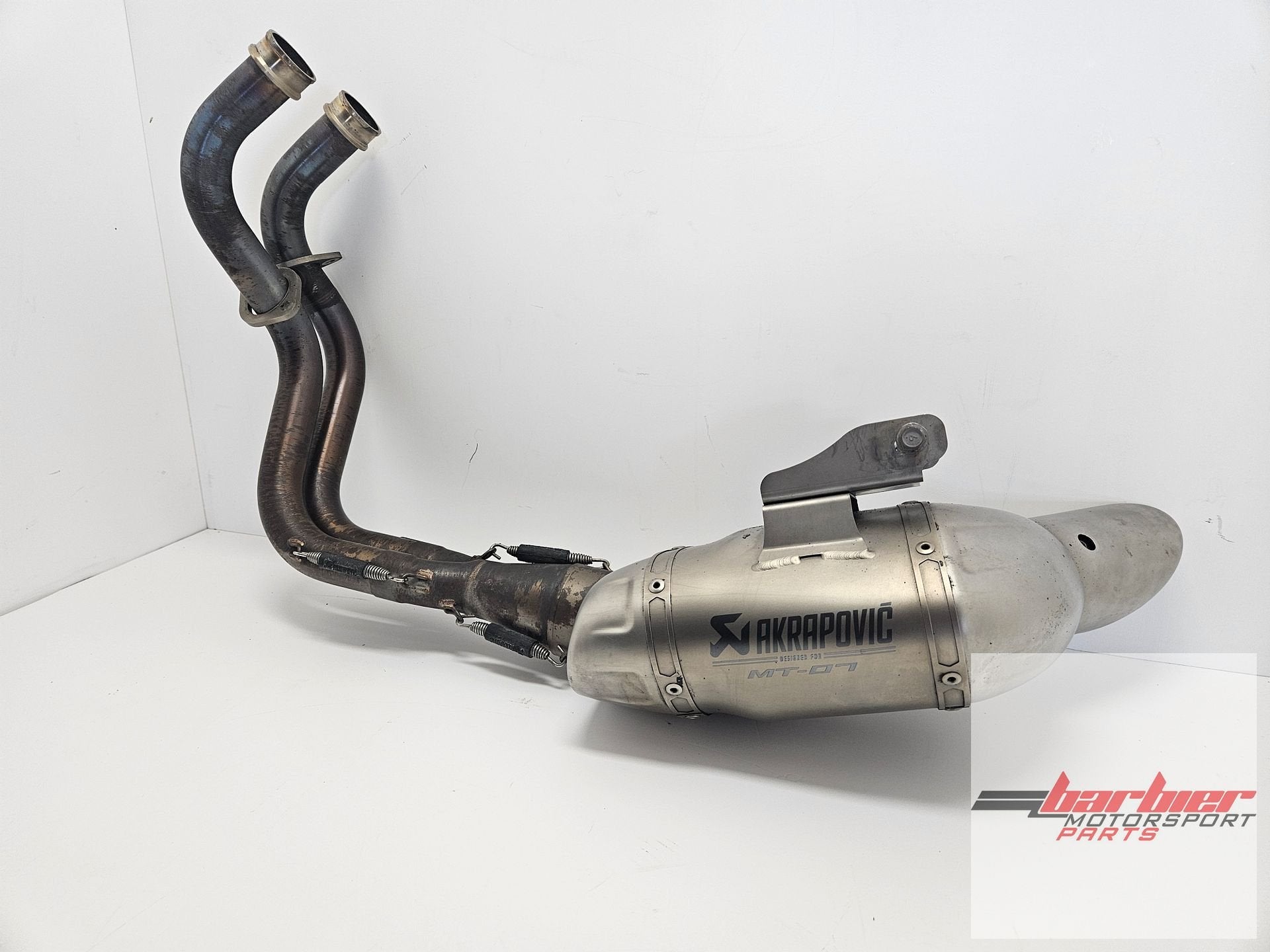YAMAHA MT07 AKRAPOVIC UITLAAT SYSTEEM, -, Utilisé, -, -