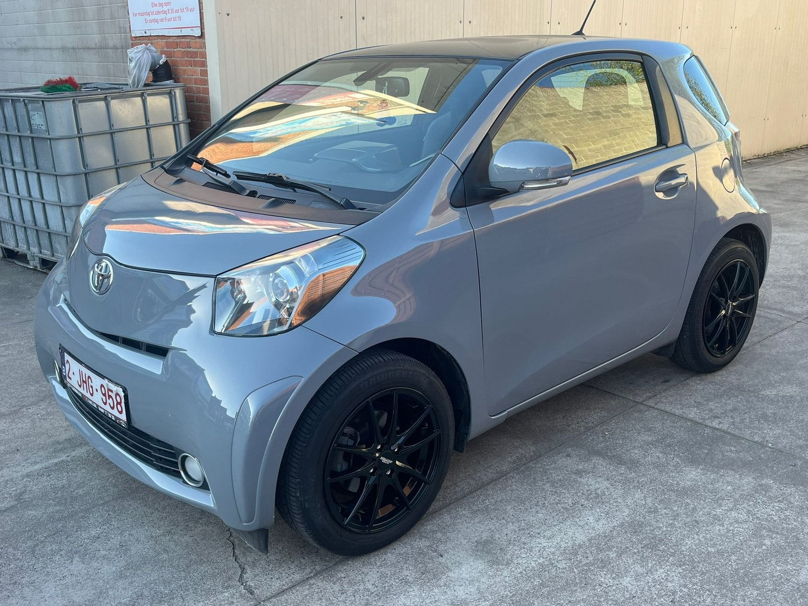 Toyota iq 1,3 Benzine, IQ, Bedrijf, Grijs, Achteruitrijcamera
