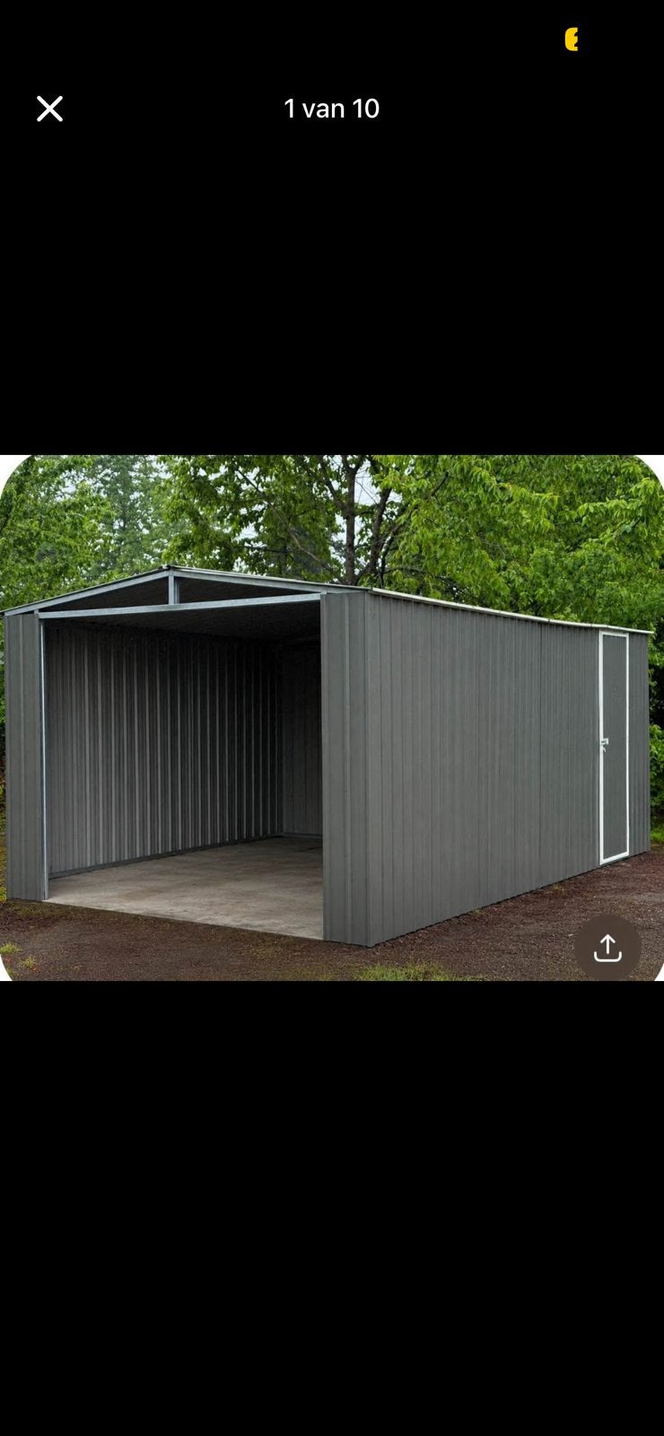 Garage / Tuinberging, Ophalen