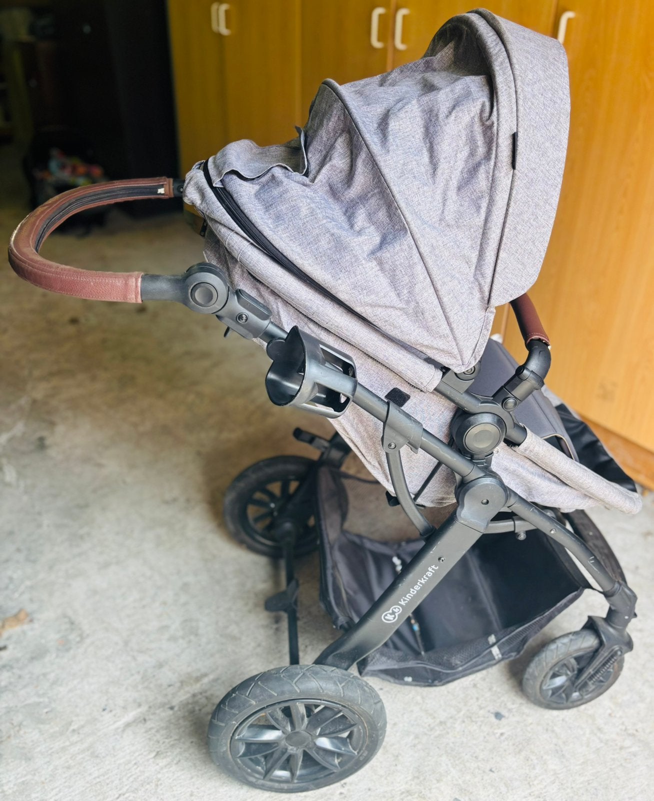 Kinderwagen + maxi-cosi Kinderkraft, Kinderen en Baby's, Gebruikt, Luchtbanden, Ophalen, Kinderwagen
