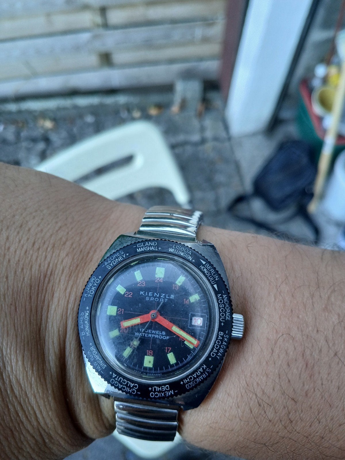 Montre vintage., Bijoux, Sacs & Beauté, Montres | Hommes, Enlèvement ou Envoi