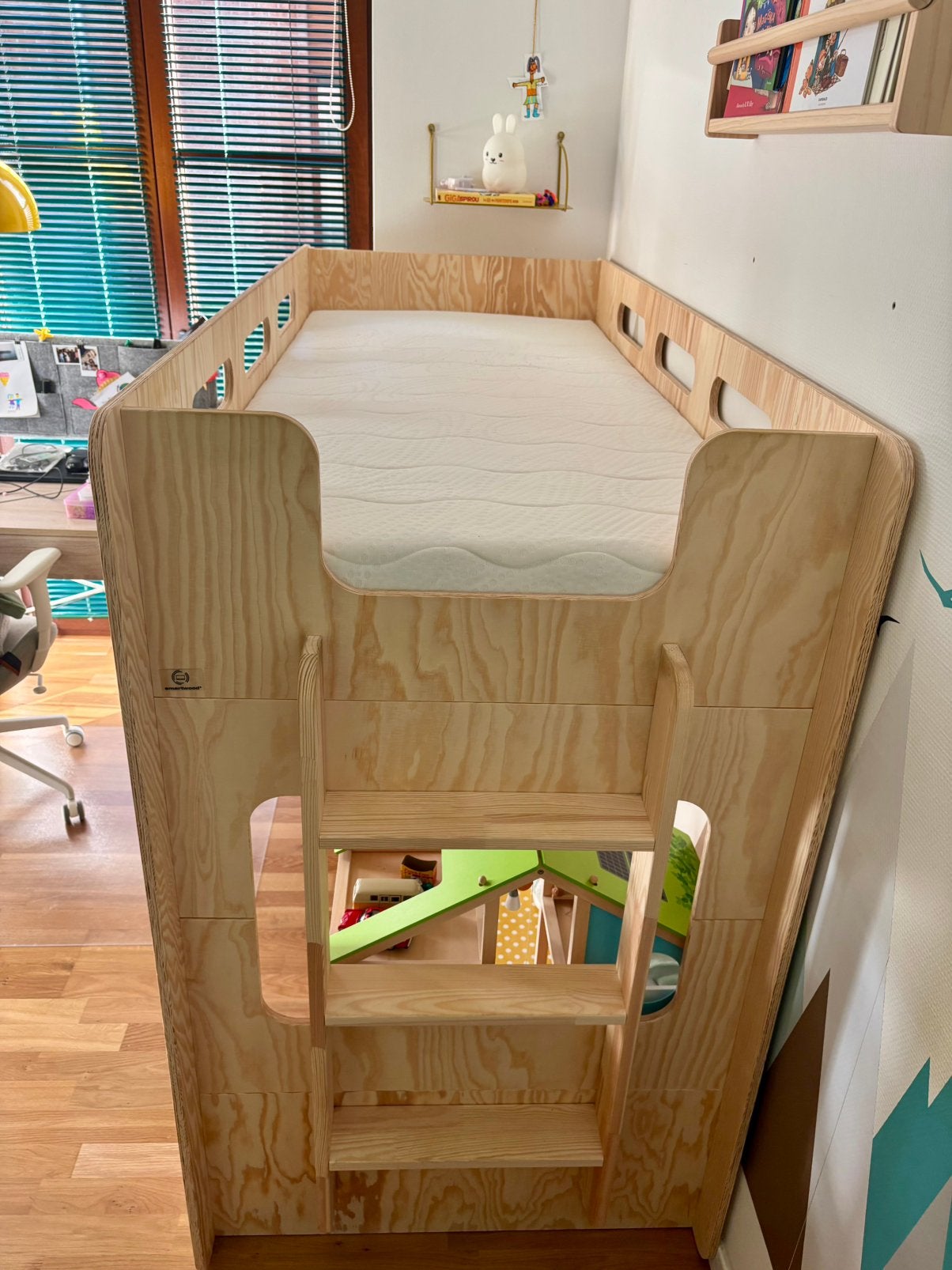 Kinderbed, Ophalen, Zo goed als nieuw, Hoogslaper
