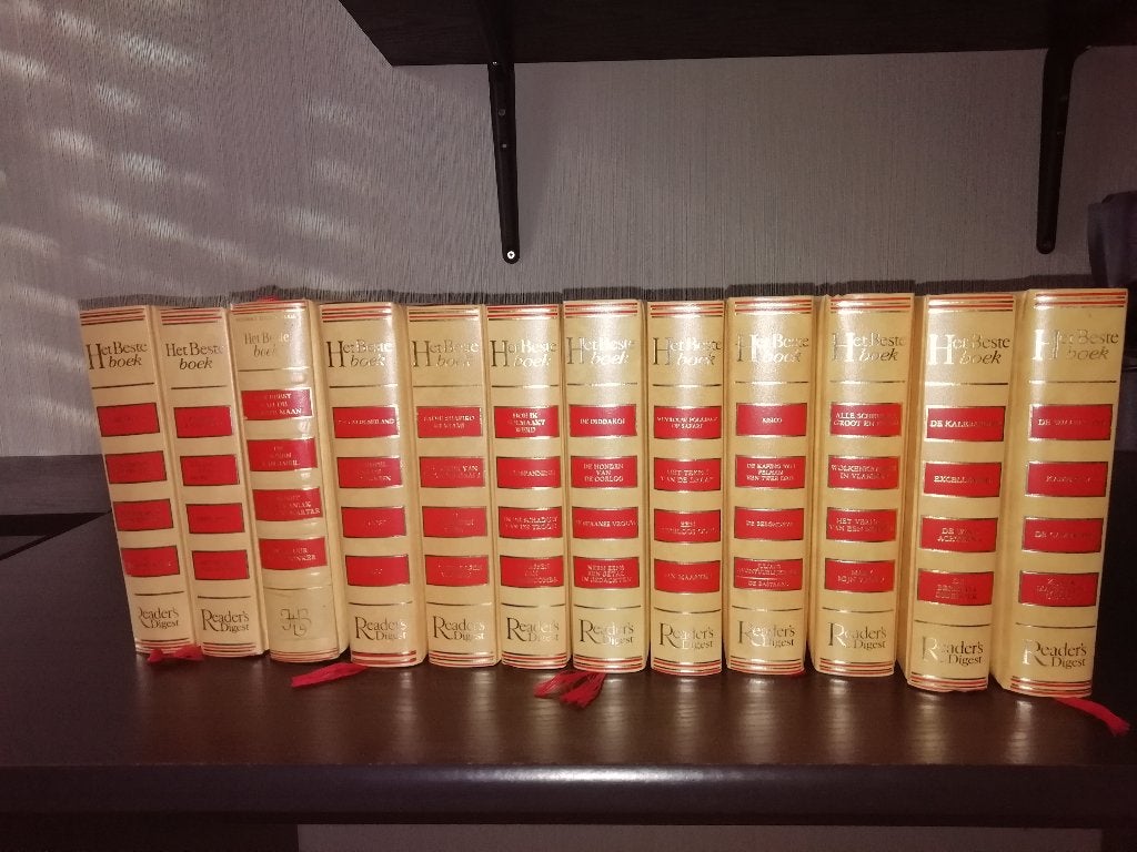mooie reeks 12 boeken Raeders Digest, Ophalen, Zo goed als nieuw, Diverse auteurs