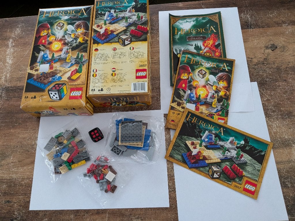 Lego Heroica Draida nr 3857 compleet, Ophalen, Gebruikt, Overige thema's, Lego