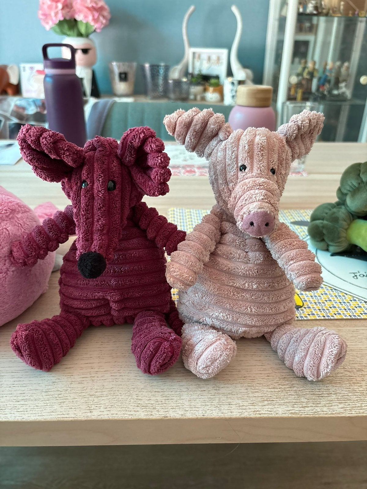 Jellycat - Souris / Cochon, Enlèvement ou Envoi, Comme neuf, Souris, Jellycat