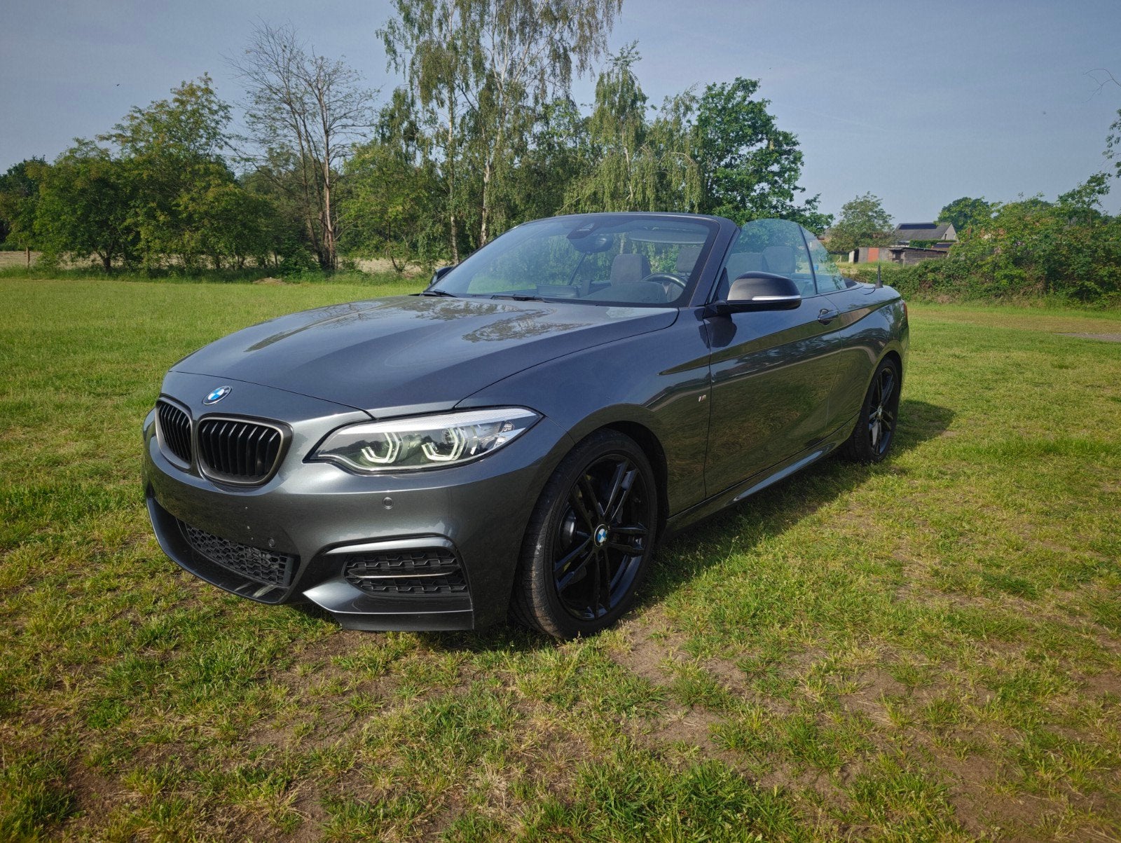 Bmw m240i xdrive cabrio, Auto's, BMW, Bedrijf, Te koop, 2 Reeks, Benzine, Euro 6, Cabriolet, 3 deurs, Automaat, Zilver of Grijs