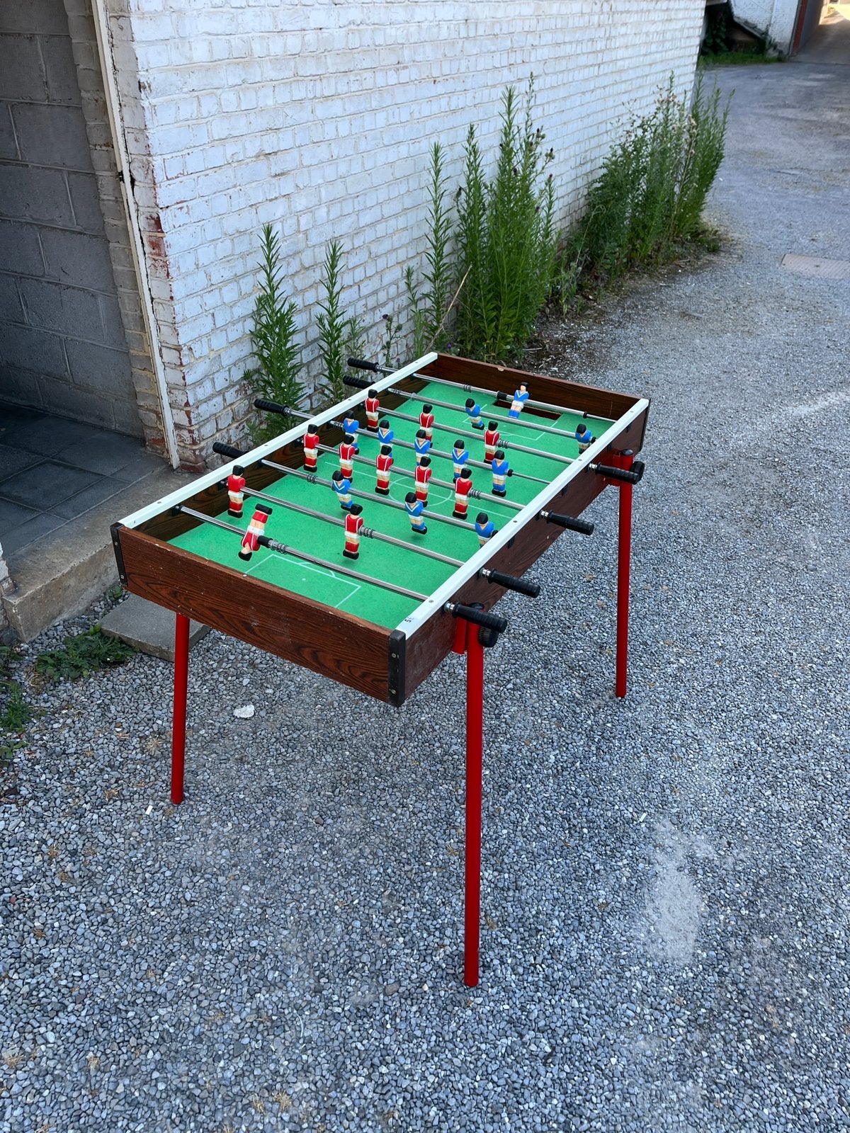 Babyfoot / kicker, Enlèvement, Utilisé