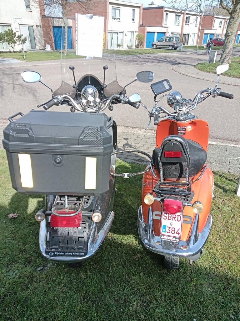 Zwart 125 cc oranje 50 cc b klasse, Fietsen en Brommers, Brommers | Zundapp, Ophalen