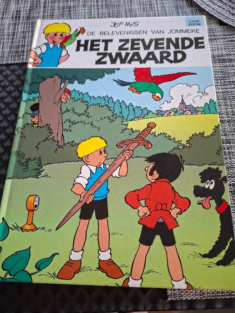 Luxe editie jommeke het zevende zwaard getekend, Boeken, Eén stripboek, Ophalen, Zo goed als nieuw