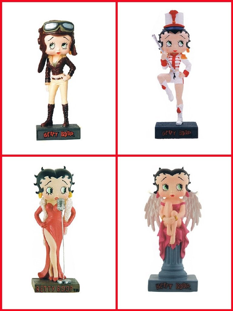 Betty Boop beroepen miniatuur beeldjes bakker dierenarts, Verzamelen, Ophalen of Verzenden, Nieuw, Overige typen