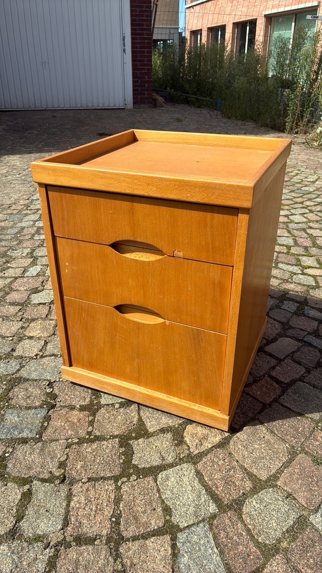 Ladekastje voor onder een bureau if als nachtkastje, Ophalen, Minder dan 50 cm, Gebruikt, 3 of 4 laden