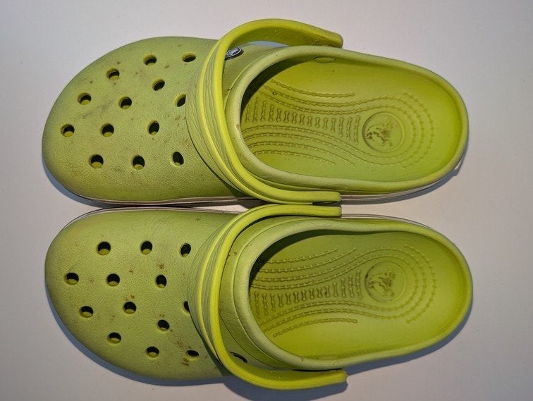 Crocs J5 couleur kiwi - pointure 37, Enlèvement, Utilisé