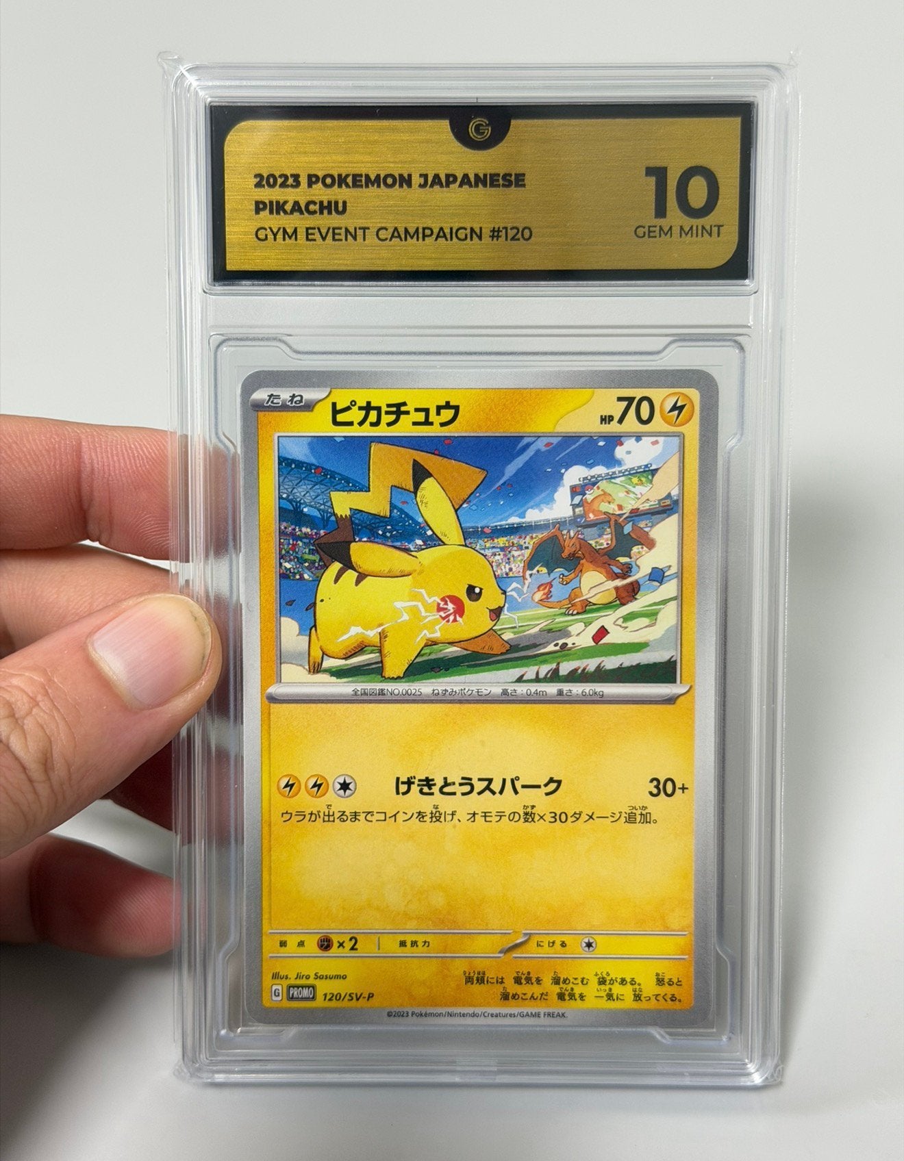 CAMPAGNE D'ÉVÉNEMENTS POKEMON PIKACHU GYM 2023 #120 gg-10, Enlèvement ou Envoi, Neuf, Cartes en vrac