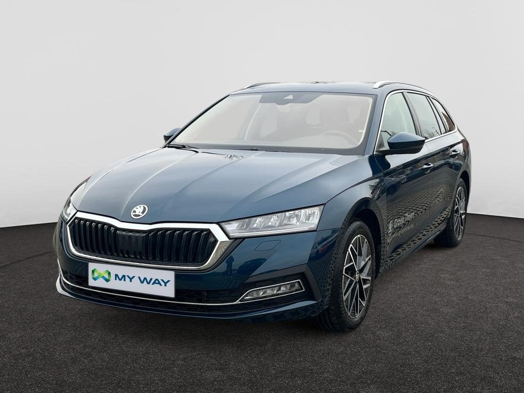 Skoda Octavia Combi Octavia SW 1.0 TSI eTec MHE Clever DSG, Automaat, Break, Zilver of Grijs, Navigatiesysteem