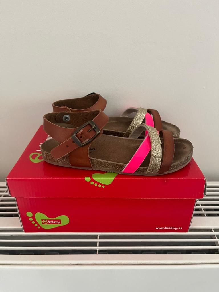 Sandalen Billowy, maat 28, amper gedragen, Meisje, Overige typen, Ophalen of Verzenden, Zo goed als nieuw