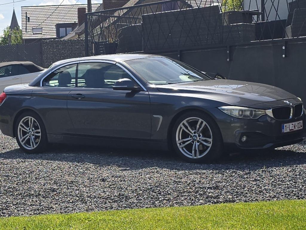 BMW 420 DA (B47) CABRIOLET,163cv,1er proprio,carnet complet!, Auto's, BMW, Automaat, Cabriolet, Diesel, Particulier