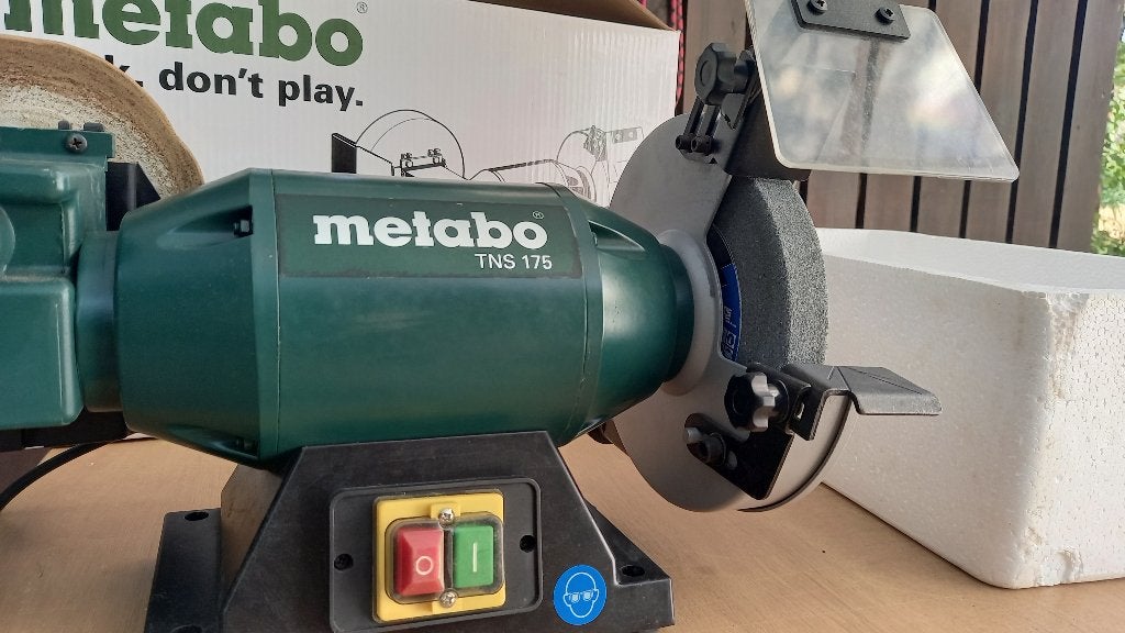 Meuleuse METABO TNS 175, Enlèvement, Comme neuf, Moins de 700 watts, Banc de travail