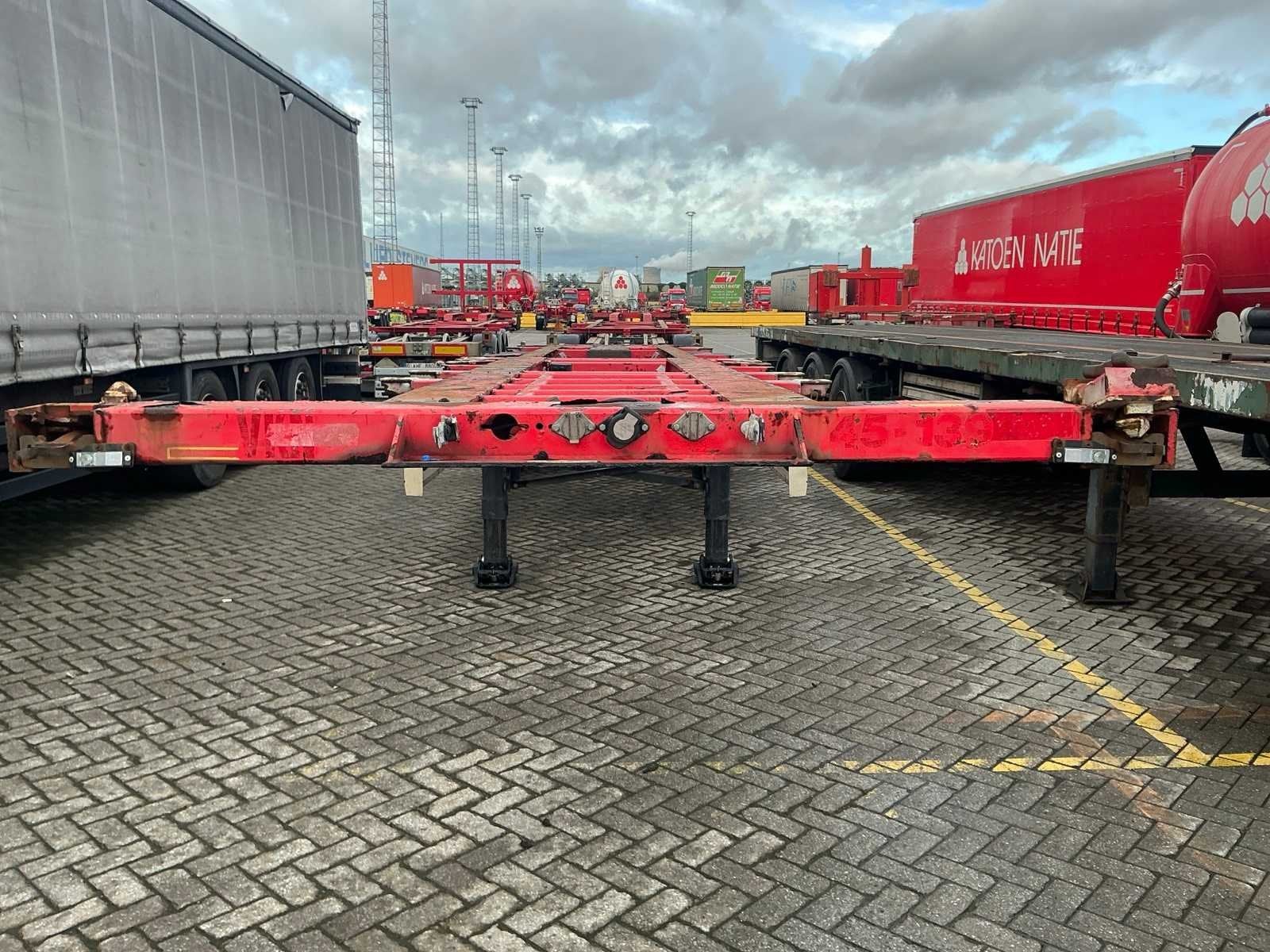 2008 Krone SD 27 Containerchassis 45’ (75145-139), Auto's, Overige brandstoffen, Bedrijf, Aanhangers en Opleggers, Te koop
