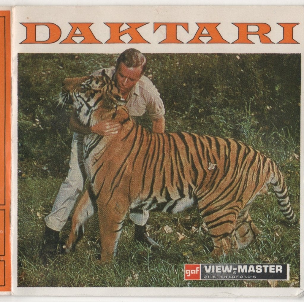 View-master Daktari B 498 Boekje in het Nederlands, Ophalen of Verzenden