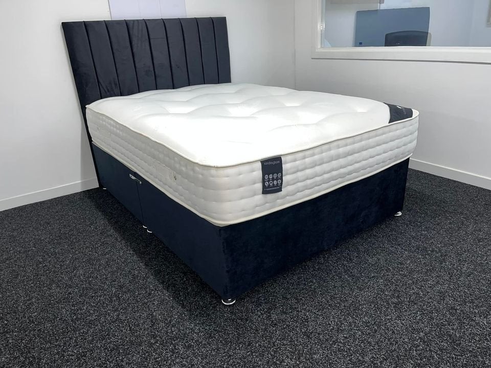 Lit neuf avec matelas (paiement à la livraison), Maison & Meubles, Chambre à coucher | Lits, Envoi, Neuf, Deux personnes, Crème