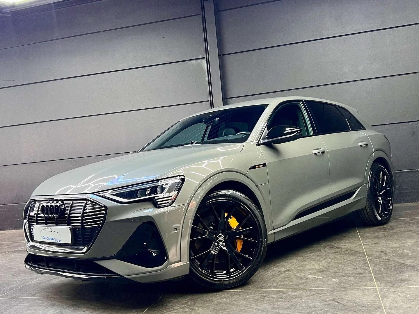 Audi e-tron 55 Quattro Competition S Line "Black edition" 20, Auto's, Automaat, Gebruikt, Zwart, 408 pk