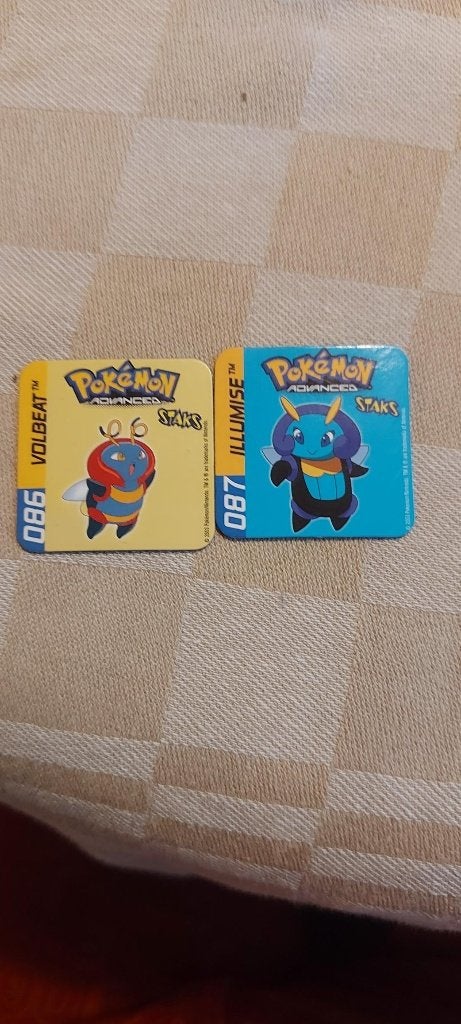 magneten speelgoed pokemon Volbeat illumise, Verzamelen, Ophalen of Verzenden, Nieuw