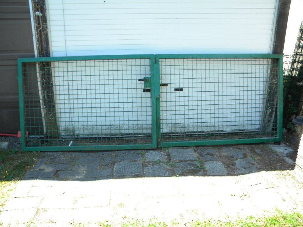 Tuinpoort, Tuin en Terras, Ophalen, Gebruikt, 100 tot 150 cm, IJzer