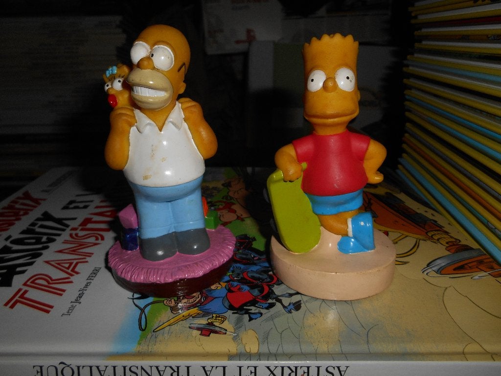 Lot de 2 figurine Simpson, Enlèvement ou Envoi