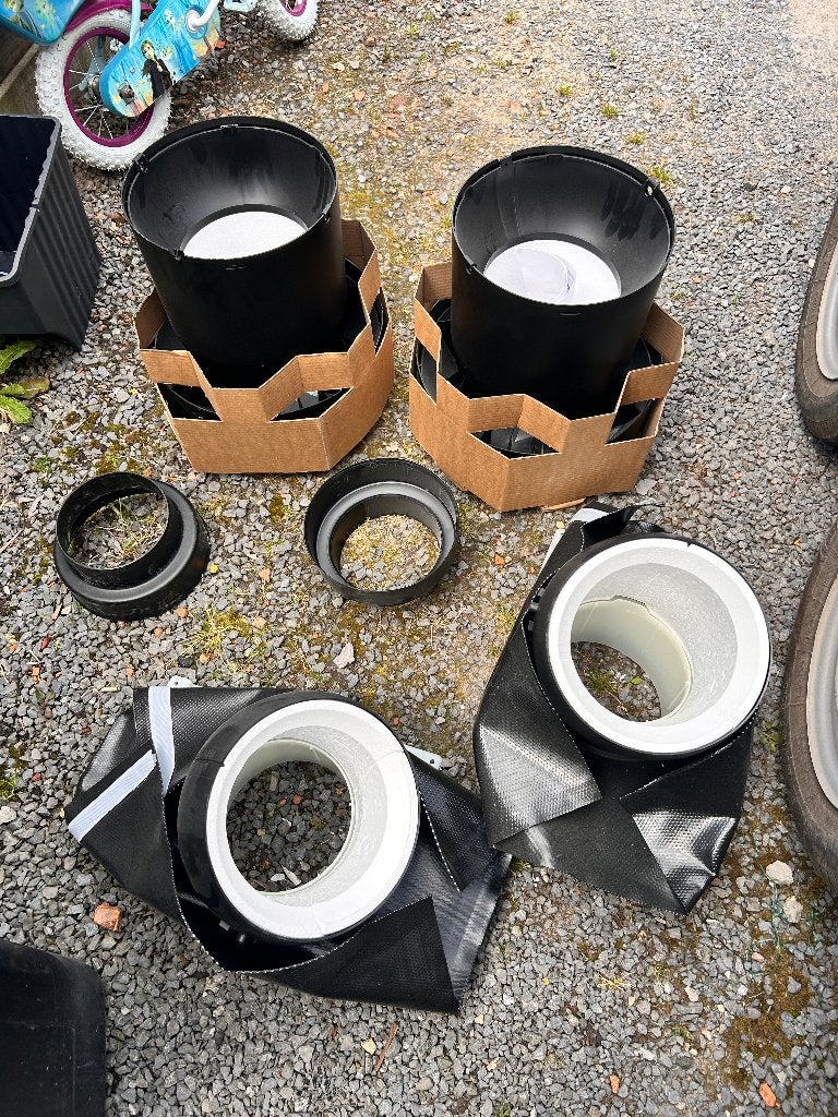 ventilatie D af en toevoer, Doe-het-zelf en Bouw, Ophalen, Nieuw, Afvoer