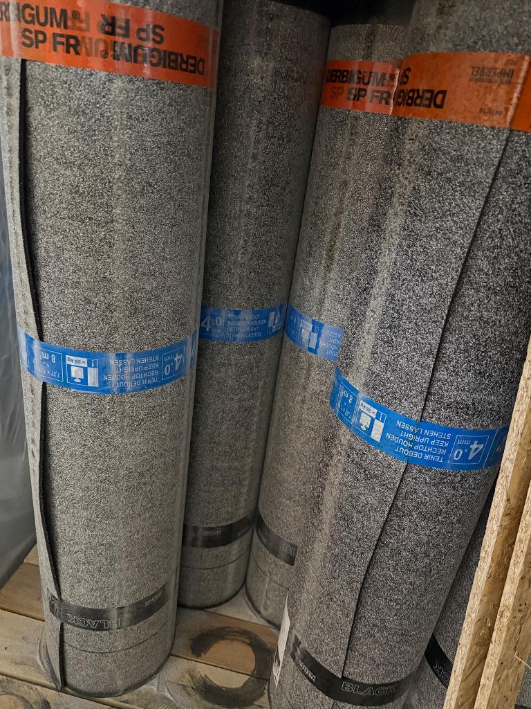 ‼️PROMOS FOU SUR NOS ROOFING DERBIGUM SP/FR 4MM‼️, Bricolage & Construction, Tuiles & Revêtements de toit, Enlèvement, Neuf