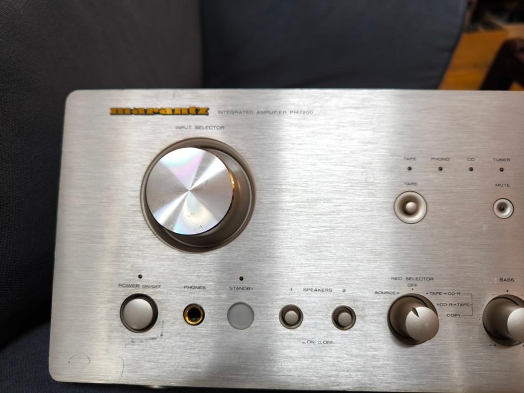 Platine technics SL230 & MARANTZ PM 7200, Enlèvement, Comme neuf