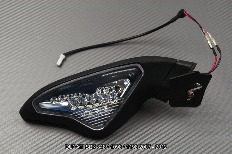 Spiegels type origineel DUCATI SBK 848 1098 1198 2007 2012, Motoren, Ophalen of Verzenden, Nieuw
