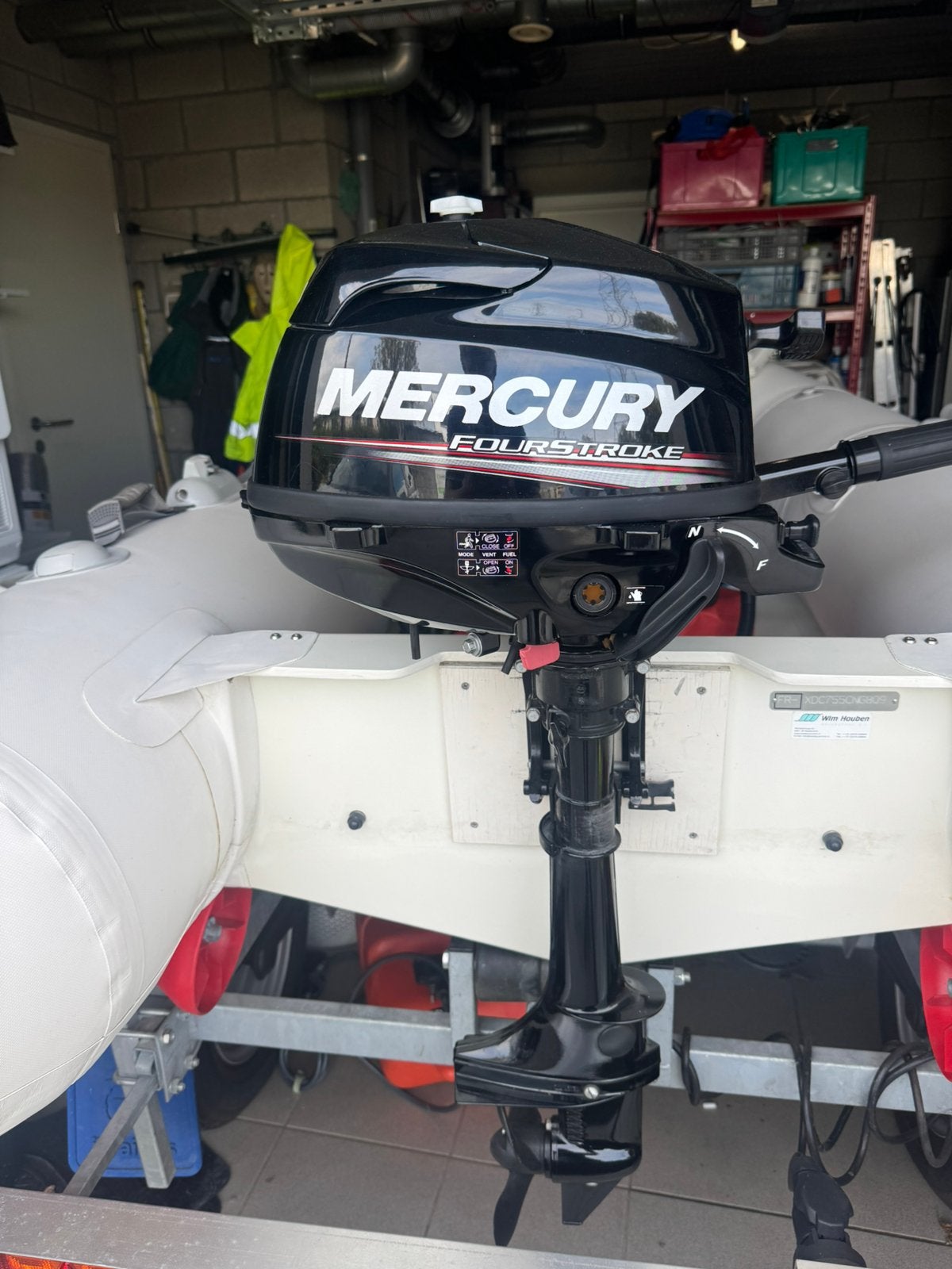 buitenboordmotor, Watersport en Boten, Ophalen, Minder dan 5 pk, Zo goed als nieuw, Buitenboordmotor