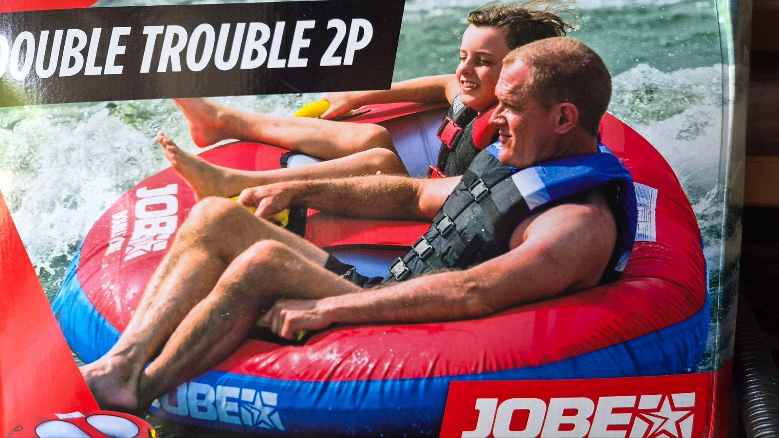 Fun tube 2 personen, Watersport en Boten, Kano's, Ophalen