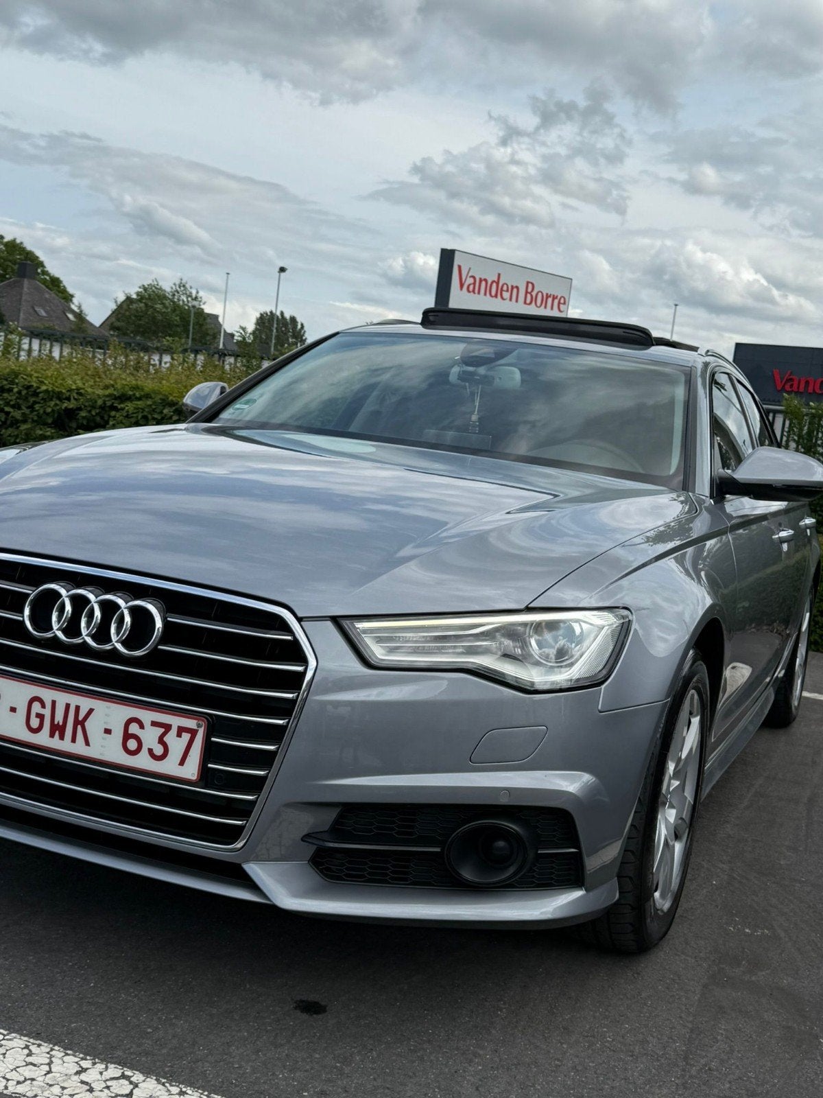 Audi A6 2016 2.0 TDI Full opsi Euro6B, Autos, Argent ou Gris, Achat, Automatique, Particulier