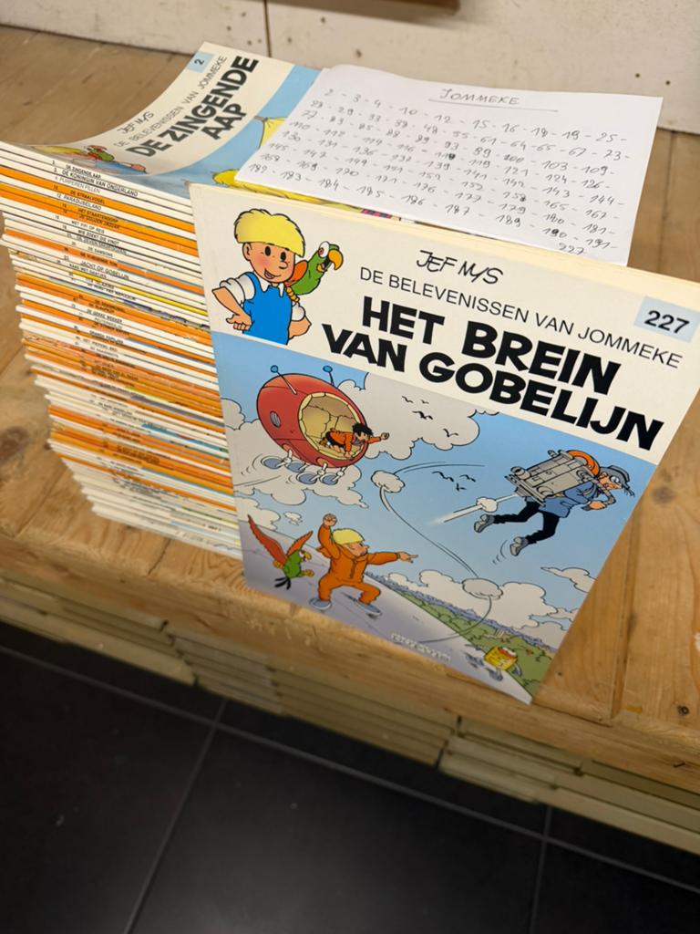 89 jommeke strips (ook per stuk), Boeken, Stripverhalen, Ophalen, Gelezen