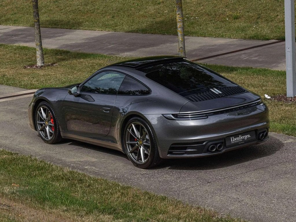 Porsche 911 CARRERA 992 2 Coupé / Agate Grey / TOP SPEC / T, Autos, Porsche, Cuir, Argent ou Gris, Achat, Euro 6