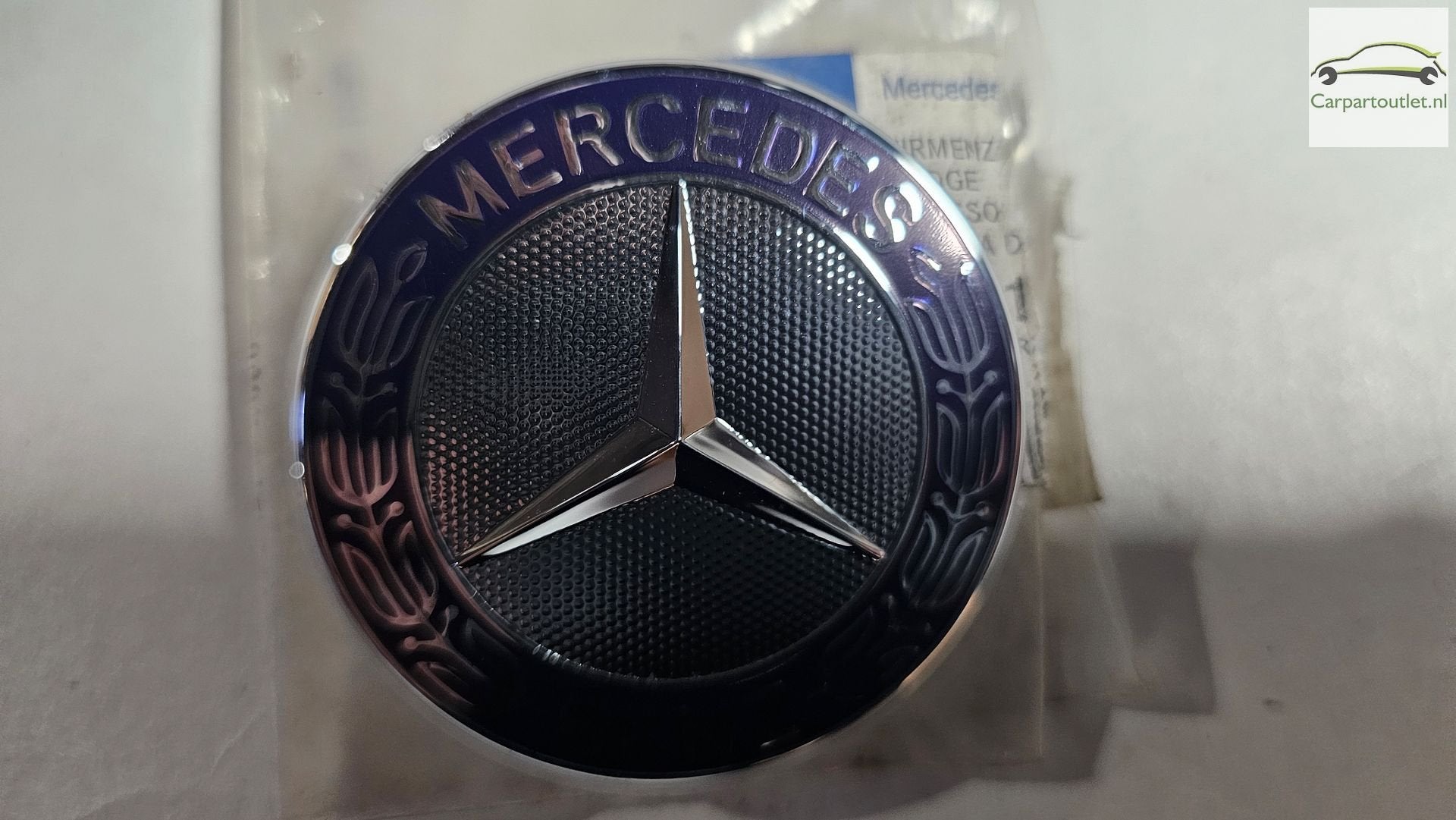 Motorkap embleem Mercedes  Mercedes SL R129 S Klasse C140 A1, Auto-onderdelen, Carrosserie, Nieuw, Herkomst onderdeel bekend, Ophalen of Verzenden