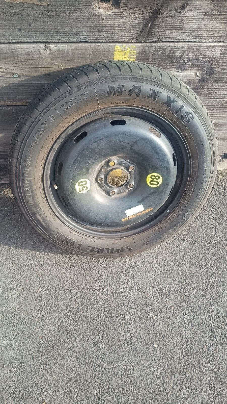 17" BMW Mercedes 5x112 reservevelg, Auto-onderdelen, Ophalen