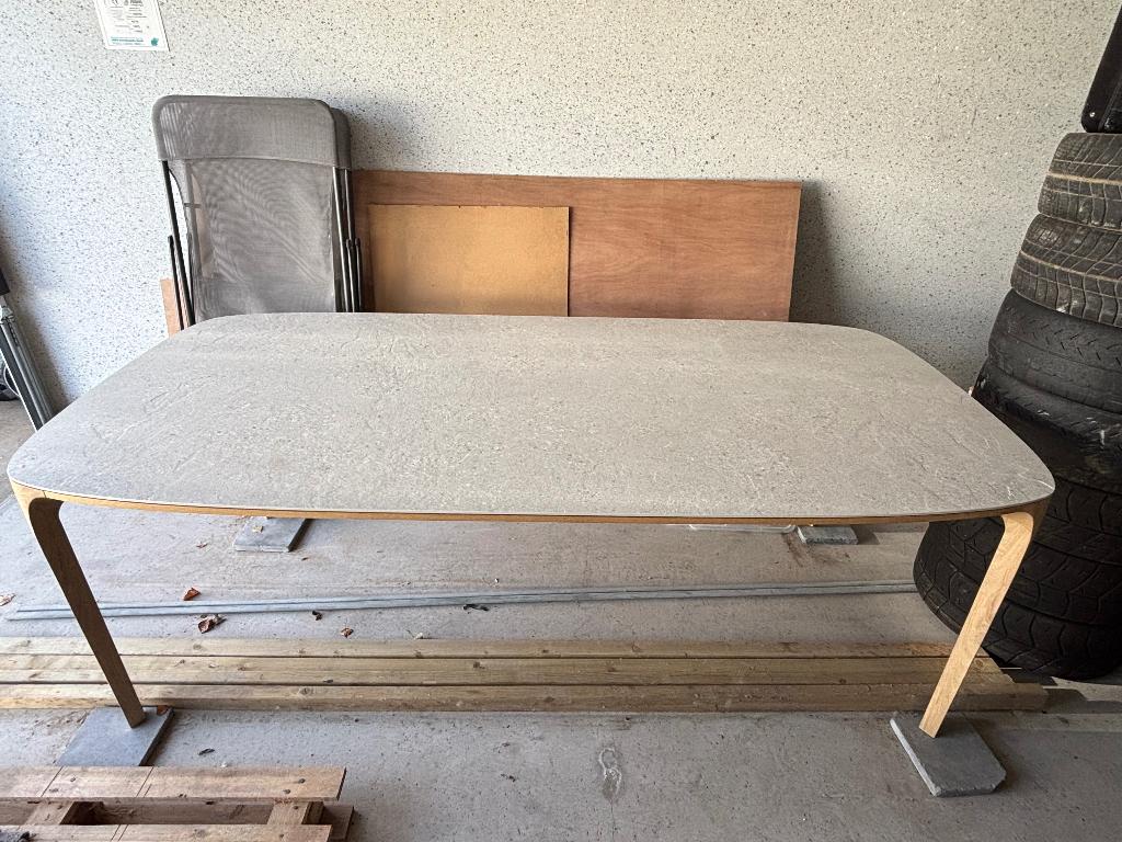 Tafel, Ophalen, 100 tot 150 cm, Eikenhout, Nieuw