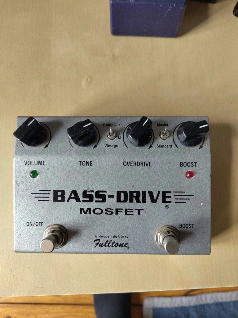 Fulltone Bass-Drive MOSFET Bass Overdrive Pedal, Muziek en Instrumenten, Ophalen of Verzenden, Gebruikt, Distortion, Overdrive of Fuzz